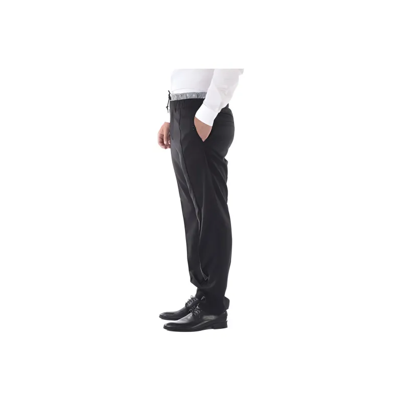 DANIELE ALESSANDRINI Casual Pants Men's Black-2