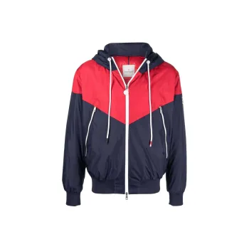 Moncler Bukret Hooded Zip-Up Jacket