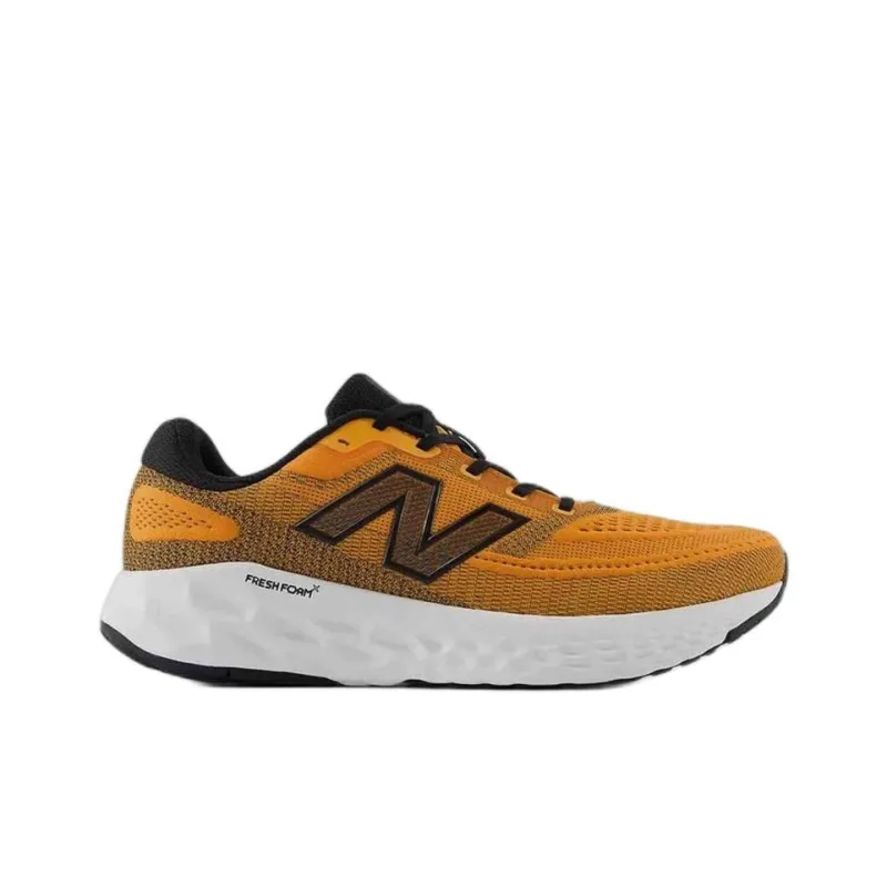 New Balance Fresh Foam X EVOZ V4 Anti Slip Wear Resistant Low Top Casual Running Shoes Men's Brown Orange-1