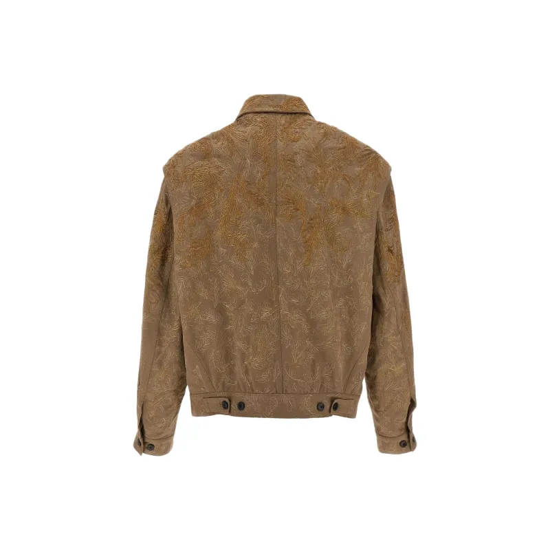 DRIES VAN NOTEN Jackets & Coats Men's Brown-1