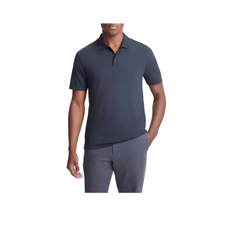 VINCE Polo Shirt Men's Marine Blue-0