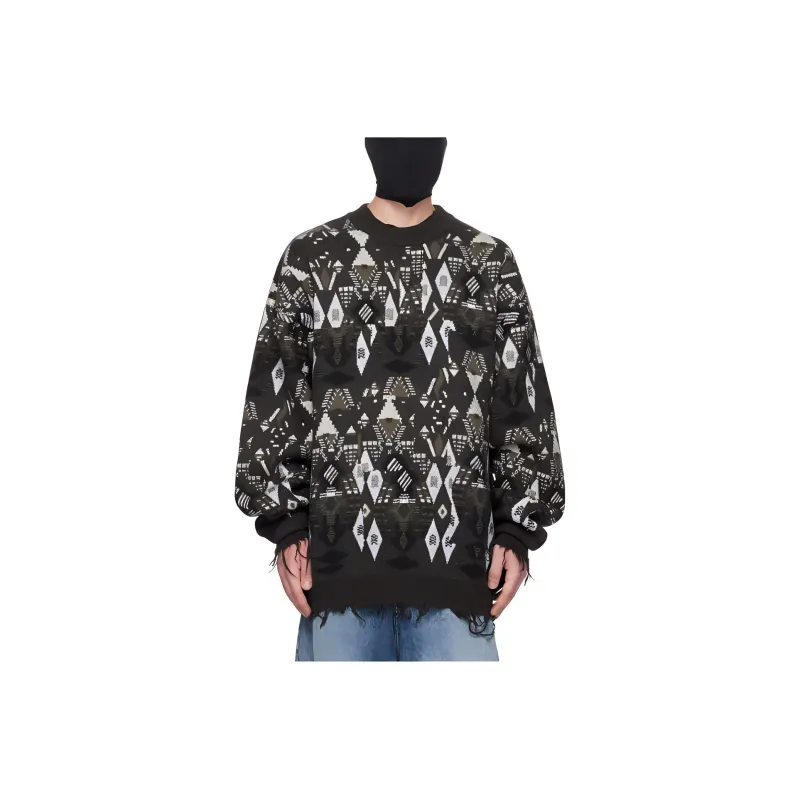 Vetements Sweaters Men Green-0