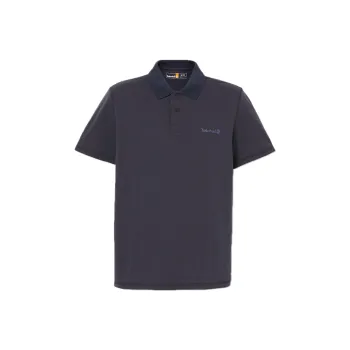 Timberland Wicking Polo Shirt For Men In Navy Polo Shirt Men's Marine Blue