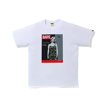 A BATHING APE A BATHING APE X Marilyn Monroe Magazine Tee