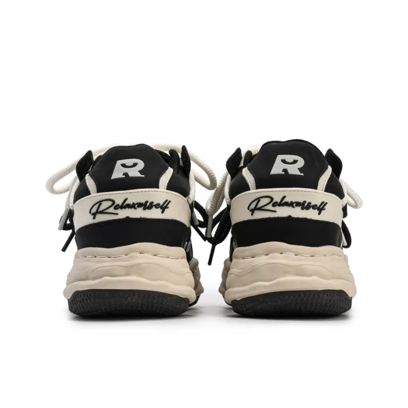 RELAXURSELF Slip Resistant, Abrasion Resistant, Breathable Low Top Skateboard Shoes Unisex-4
