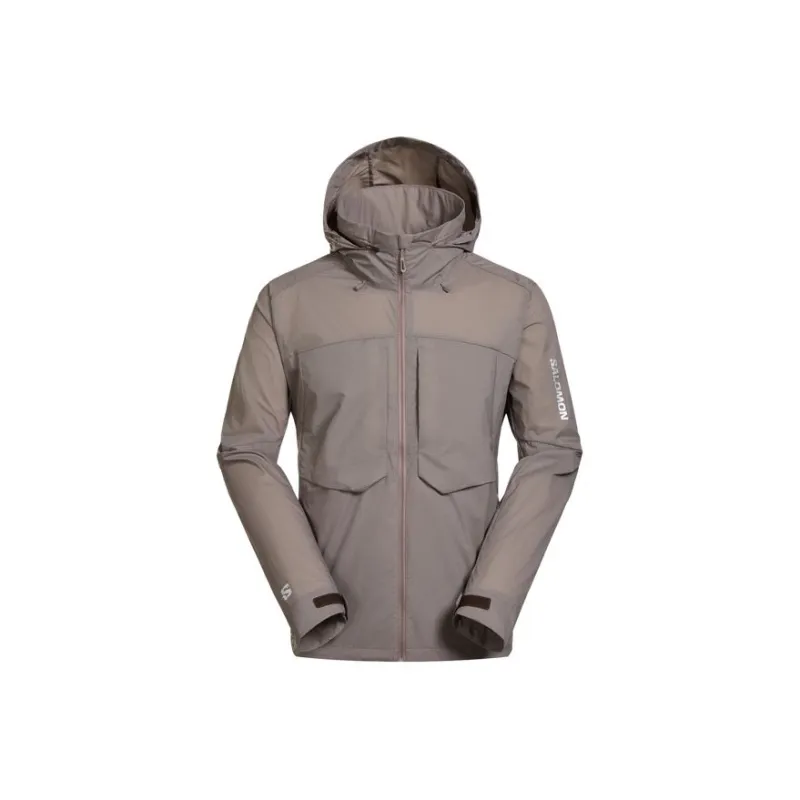 SALOMON Jacket Unisex Iron Gray-0