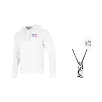 Under Armour Sweatshirt Unisex White, Comes With Necklace