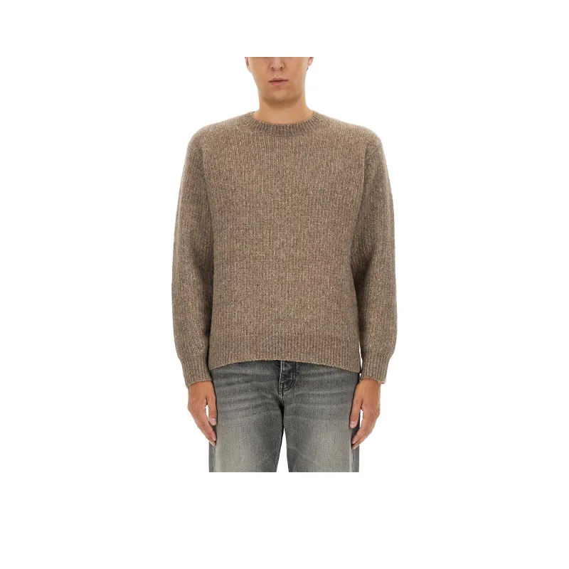 Sunflower Long Sleeved Crewneck Knitted Sweater-0