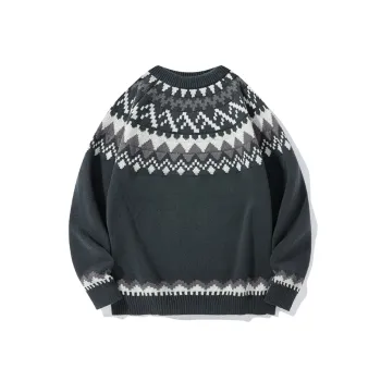 I.E Sweaters Unisex Gray