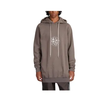 RICK OWENS Raised detail Hoodie