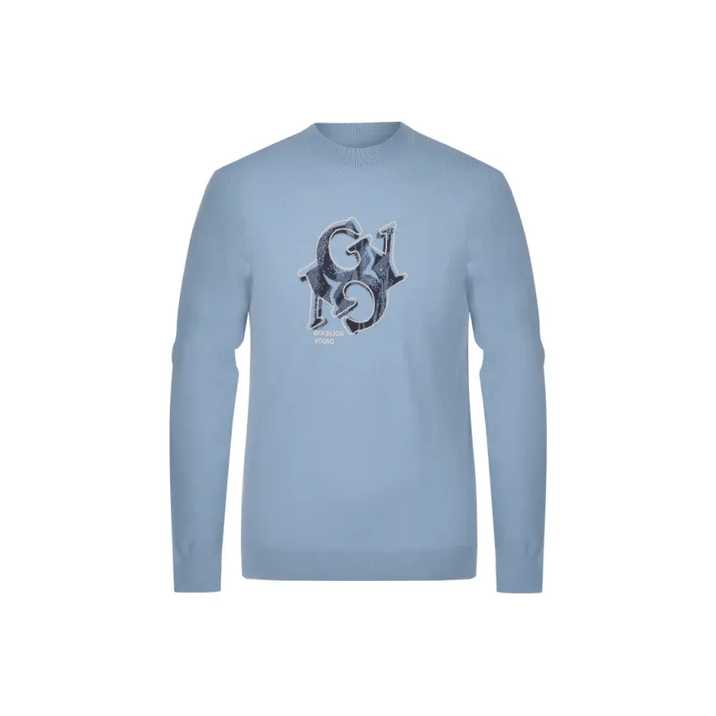 GY Goldlion Sweaters Men Blue-0
