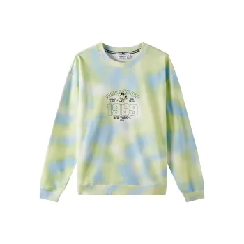 FUN Fun X Snoopy SS24 Sweatshirt Unisex Green Tea Brown