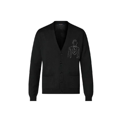 LOUIS VUITTON FW23 Knitwear Men's Black