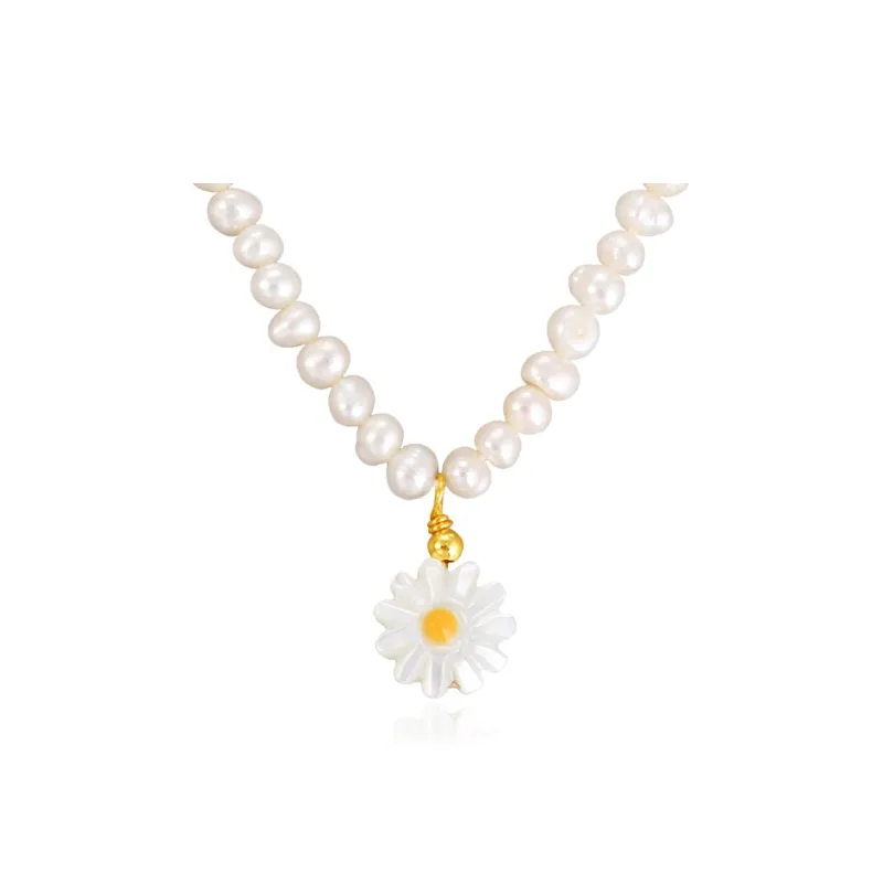 Taste The Color Pearl Necklaces Women's-0