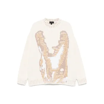 LACOSTE Jacquard logo Sweater