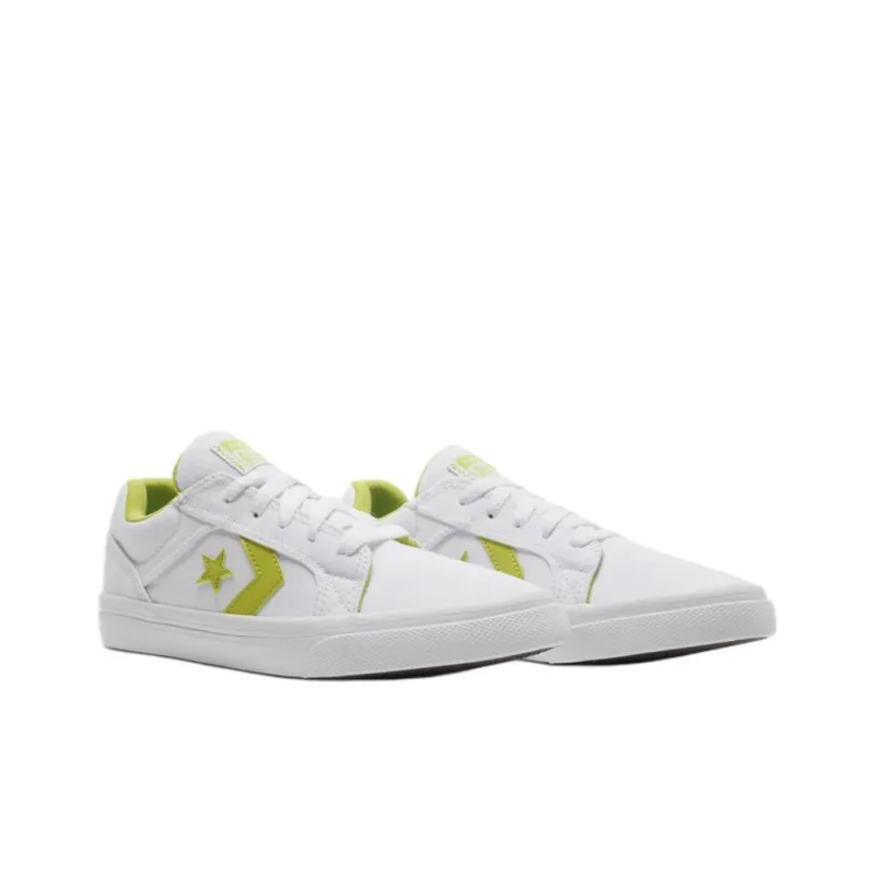 Converse El Distrito 2.0 Slip Resistant, Abrasion Resistant, Lightweight Low Top Skateboard Shoes Unisex White-2
