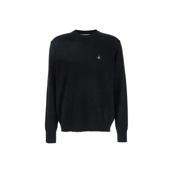 Vivienne Westwood Orb Embroidered Crewneck Jumper