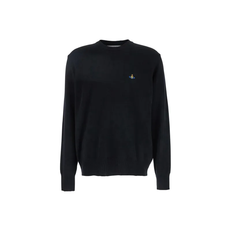 Vivienne Westwood Orb Embroidered Crewneck Jumper-0