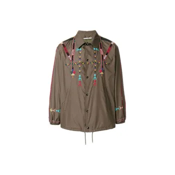 Valentino Jackets Men Green