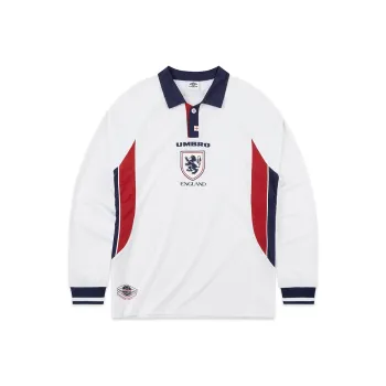 Umbro Polo Shirt Unisex Snowflake White