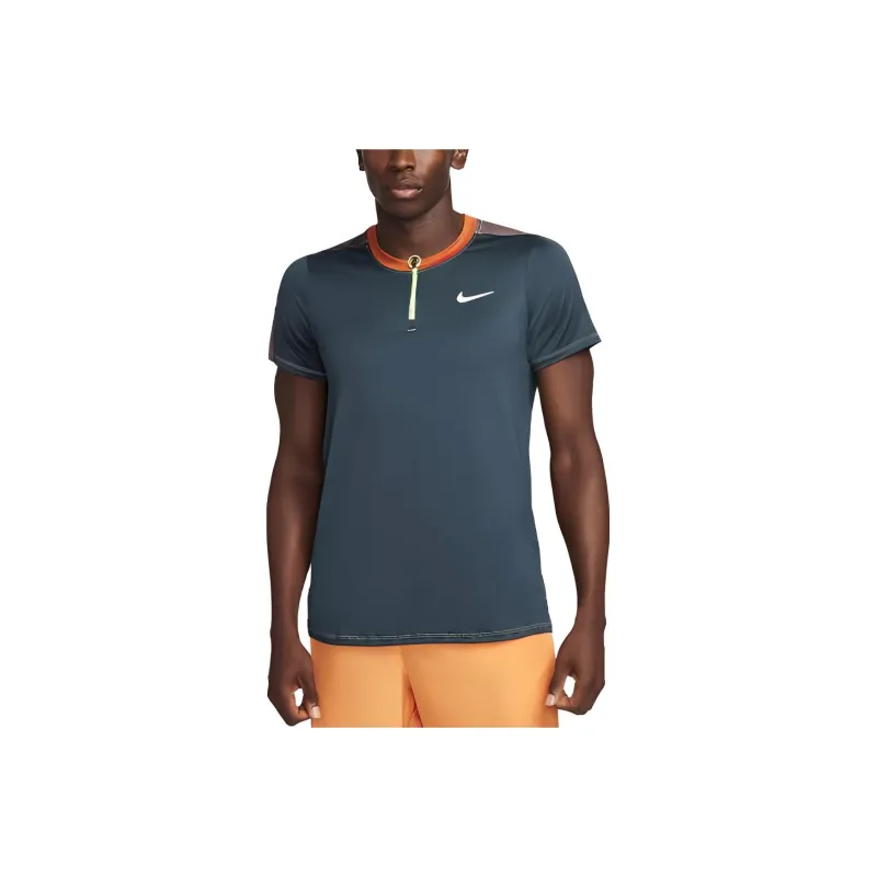Nike T Shirts Men Peacock Green-0