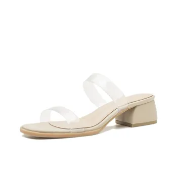 Than Than Me One Strap Sandals Women's Khaki