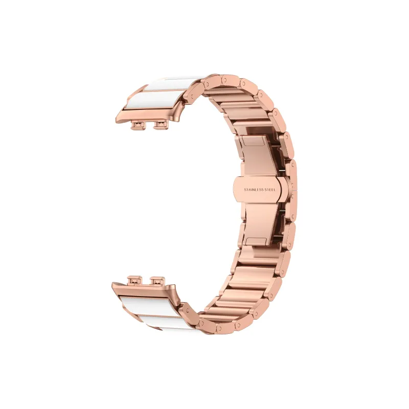 Antey Watch Band Honor Compatibility 177mm Imitation Ceramic Metal-3