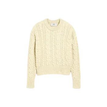 AMIPARIS Cable Knit Sweater