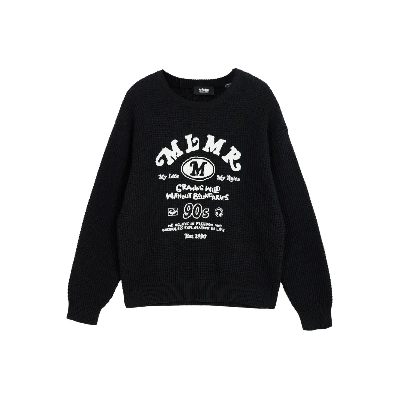 MLMR Knitwear Unisex E40 Black-0