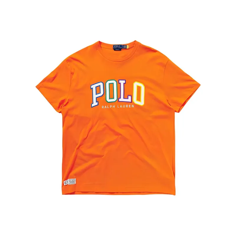 Ralph Lauren T Shirt Men's Orange-0
