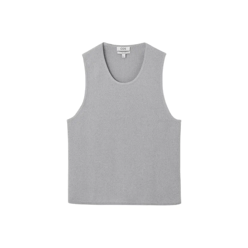 COS Tank Tops Men Gray-0