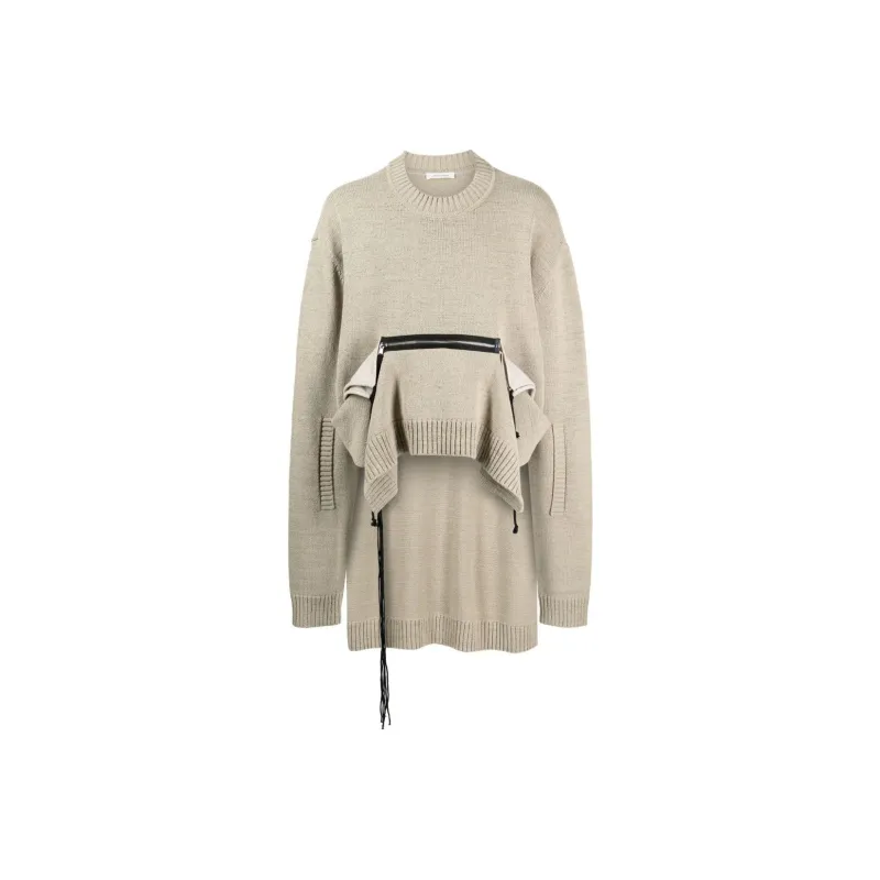 CRAIG GREEN Zip pocket Asymmetric Jumper-0