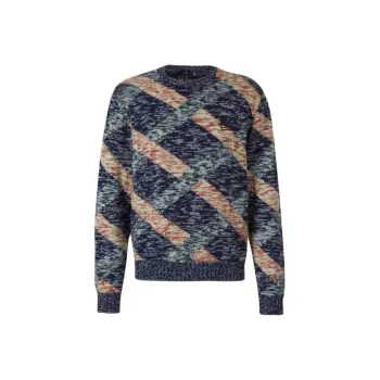 METROCITY Patterned Knitted Jumper