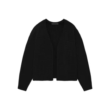 Fear Of God Essentials Heavy Waffle Cardigan 