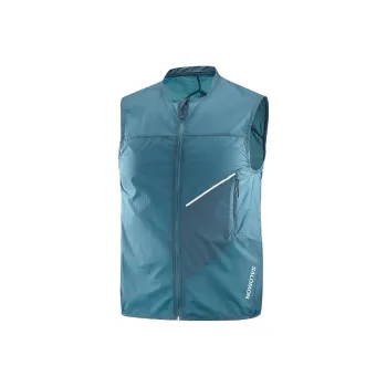 SALOMON Tank Top Men's Deep Sea Blue