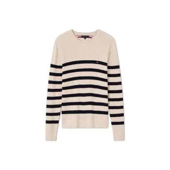 Tommy Hilfiger Knitwear Men's Beige White Navy Blue