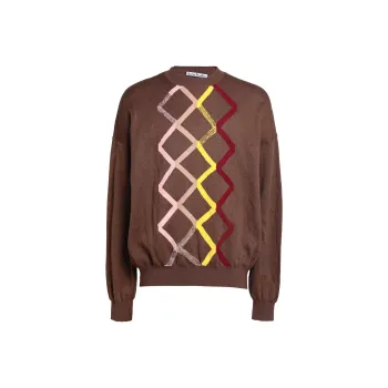 Acne Studios Sweater Unisex Chocolate Brown