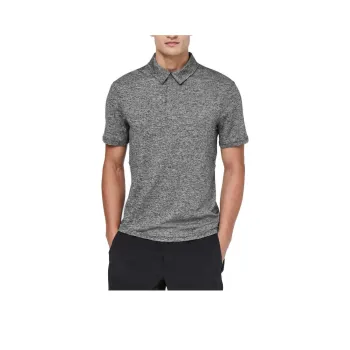 Lululemon Drysense Polo Shirt Men's Black Gray