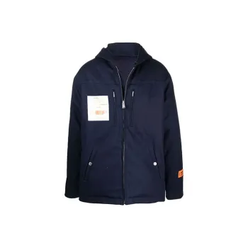 HERON PRESTON Jackets Men Navy Blue
