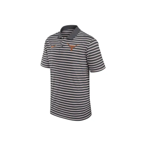 Nike Texas Longhorns Primetime Victory Striped Men's Nike Dri FIT College Polo
