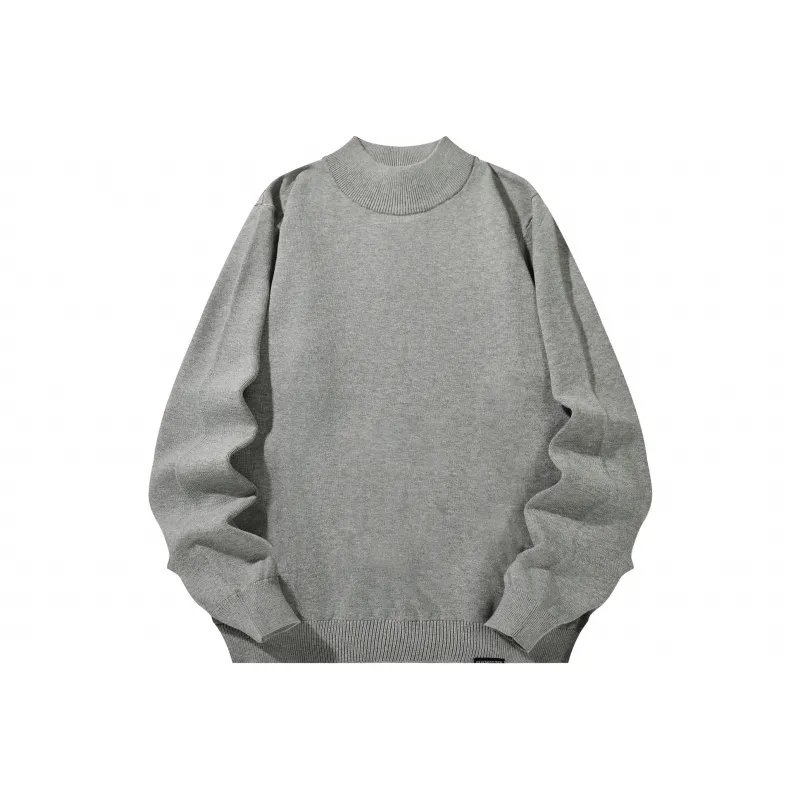 ZMOH Plain Net Series Sweaters Unisex-2