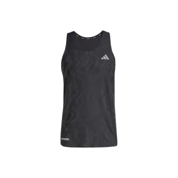 Adidas Free Shipping With AdiClub Ultimate Engineered Running Singlet