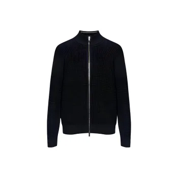 THEORY Long Sleeved Zip Up Cardigan