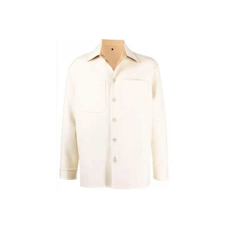 FENDI Jackets Coats Men's White-0