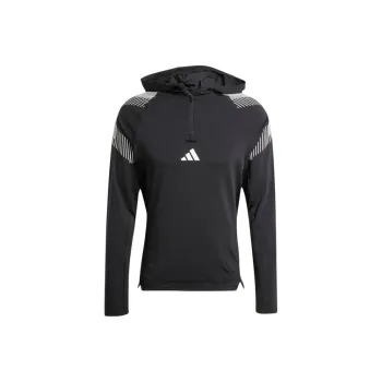 Adidas Free Shipping With AdiClub Pro Series Quarter Zip Hooded Track Jacket