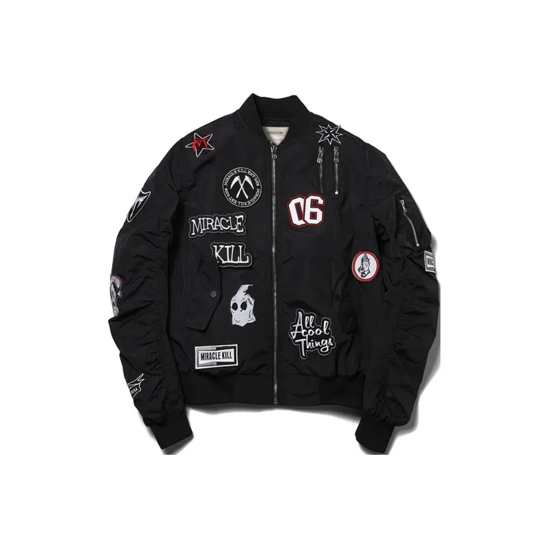 MIRACLE KILL Jackets Unisex Black-0