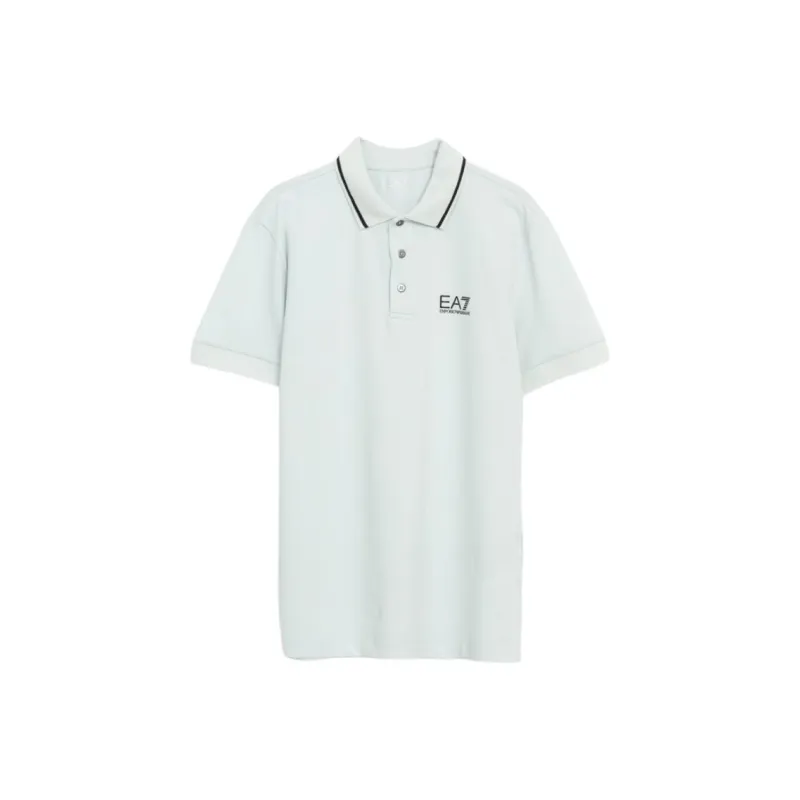 EMPORIO ARMANI Piqué weave Polo Shirt-0