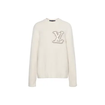 LOUIS VUITTON Lv Intarsia Crewneck