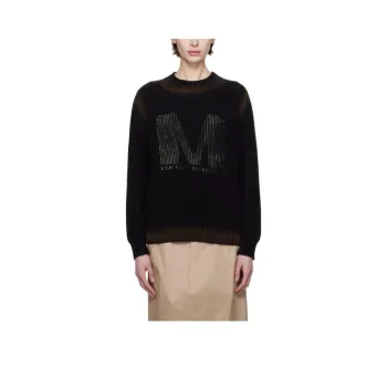 MM6 Maison Margiela Logo embroidered Jumper