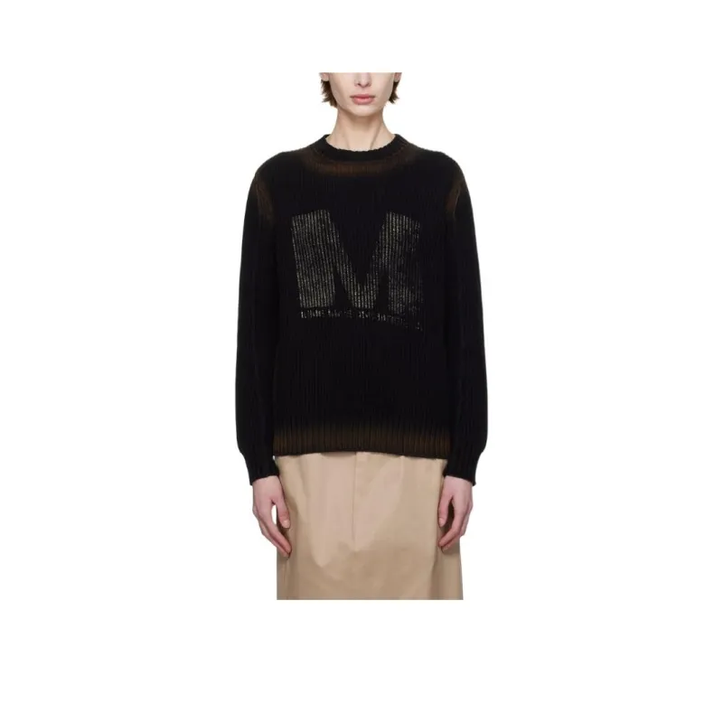 MM6 Maison Margiela Logo embroidered Jumper-0